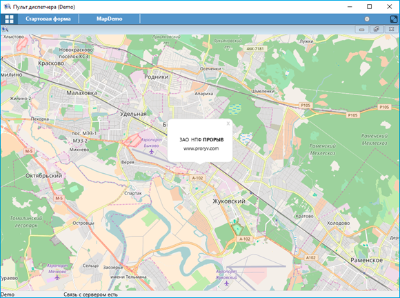Интерактивная карта