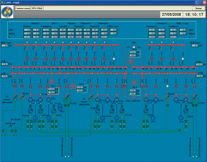 Веб-интерфейс ТК16L/Е-422