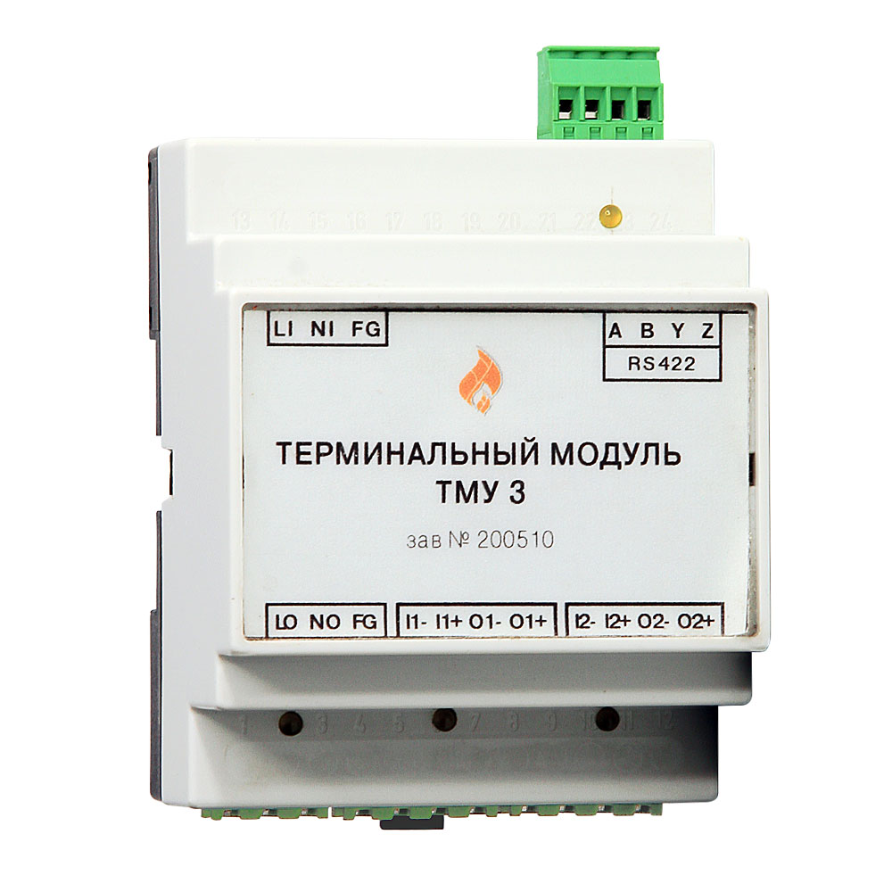 Терминальный модуль ТМУ3 вид 3/4